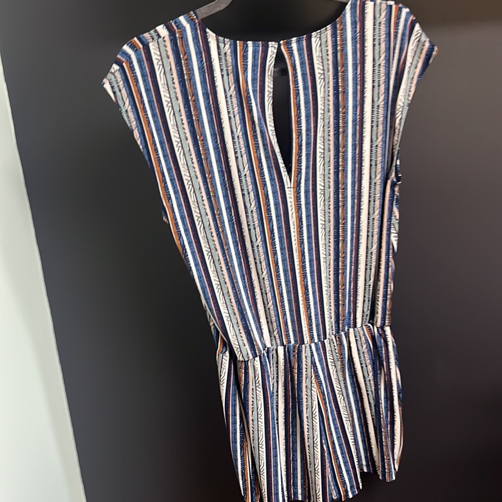 Bcbgeneration Multicolor Striped Romper!! Euc - image 6